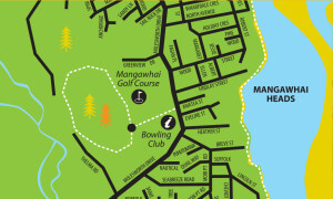 Mangawhai Park walk map