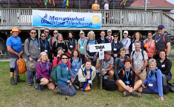 Mangawhai walking weekend 2021 group photos